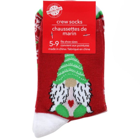 Accessories - *3/$15* Cute Holiday Gnome Socks